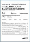 IEEE-ACM Transactions on Audio Speech and Language Processing封面